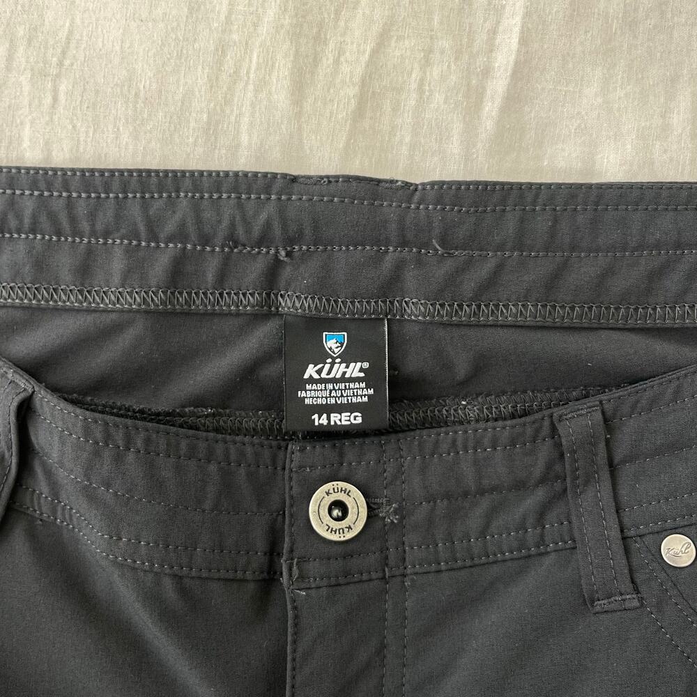 Kuhl Women’s Freeflex Roll-Up Pant in Dark Gray Koal Coal Size 14 - Picture 10 of 15